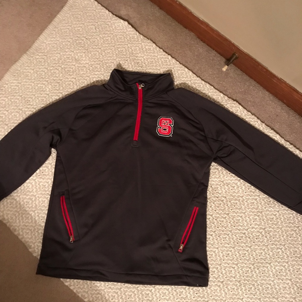 Grey NC State Pullover